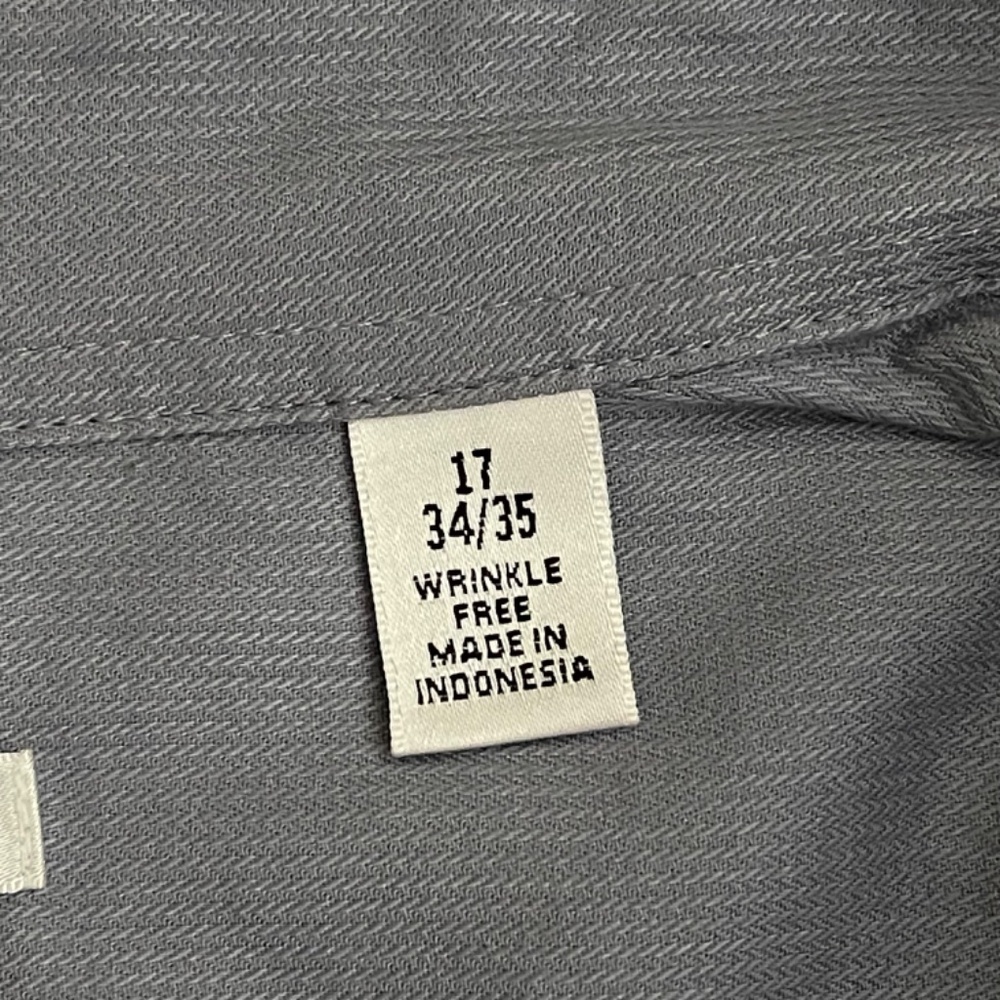 Van Heusen Men's Regular Fit Dress Shirt Wrinkle Free 17-34/35 - Picture 9 of 10